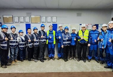 Представители китайских компаний «Дачжи» и «Юнь Чоу АРВМ» посетили производственную площадку ПЦБК